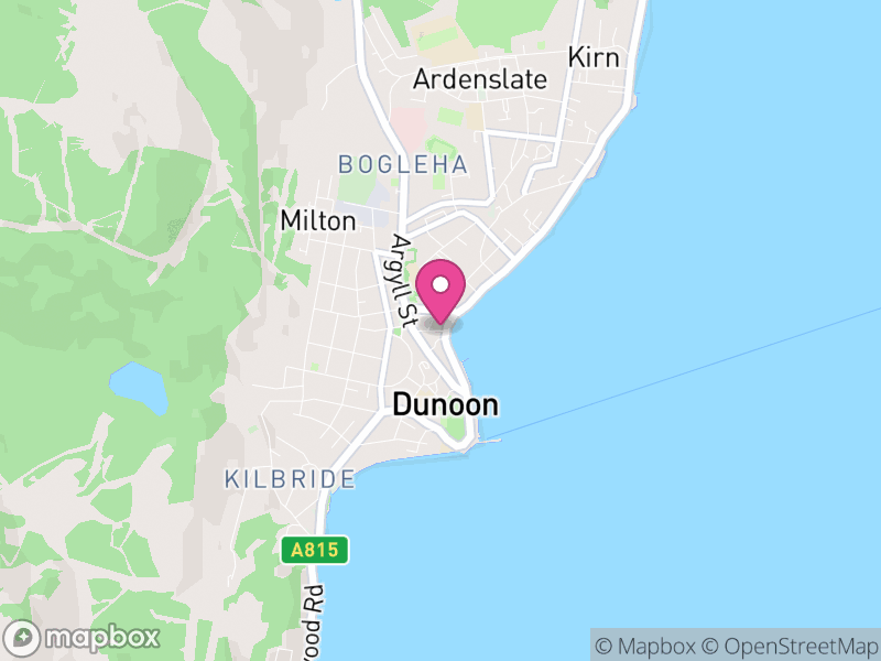 Map of Dunoon