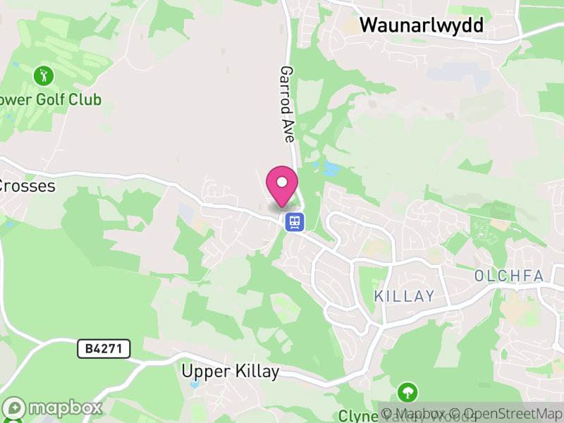 Map of Dunvant, Swansea