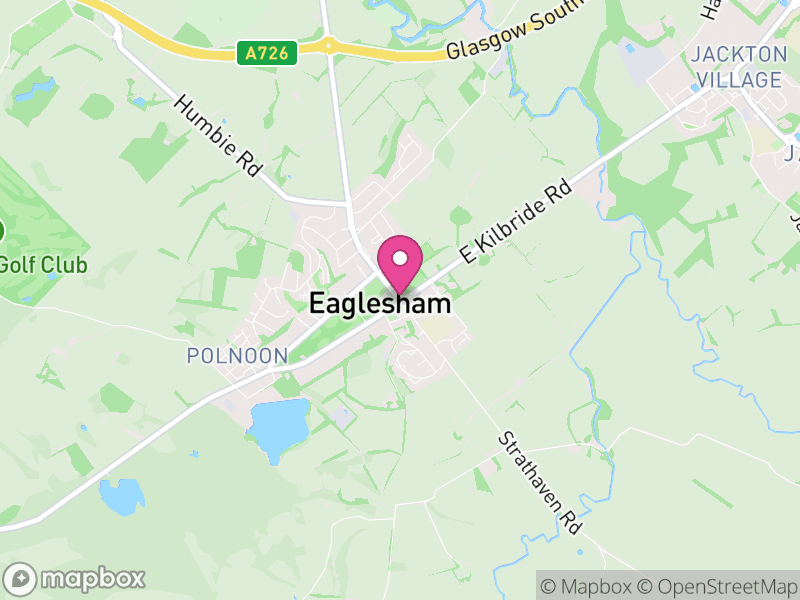 Map of Eaglesham