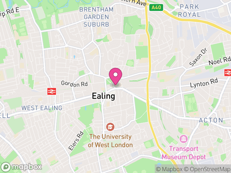 Map of Ealing