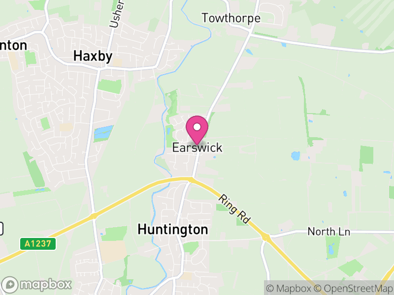 Map of Earswick, York