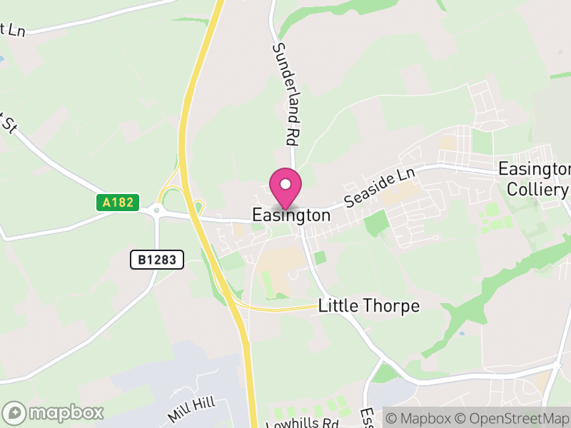 Map of Easington, Ribble Valley
