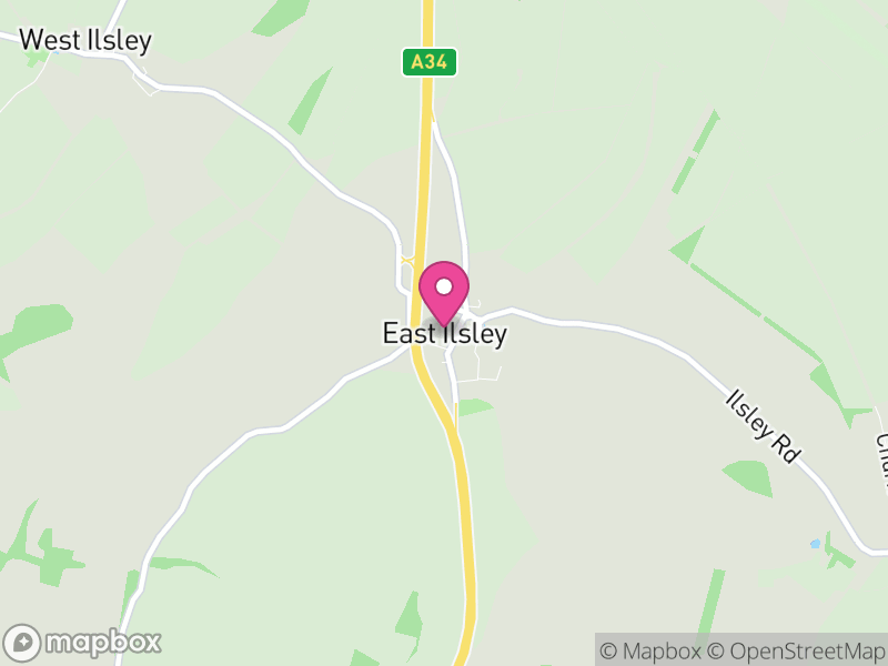 Map of East Ilsley, West Berkshire