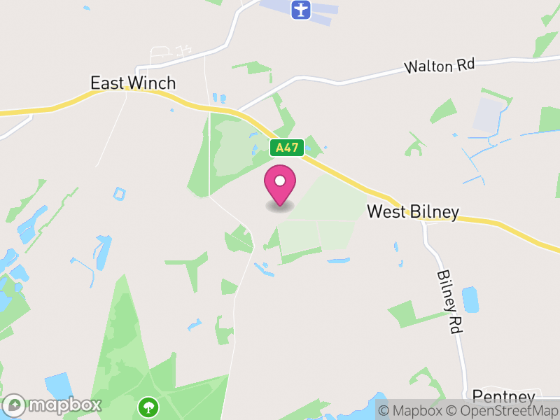 Map of East Winch, King's Lynn and West Norfolk