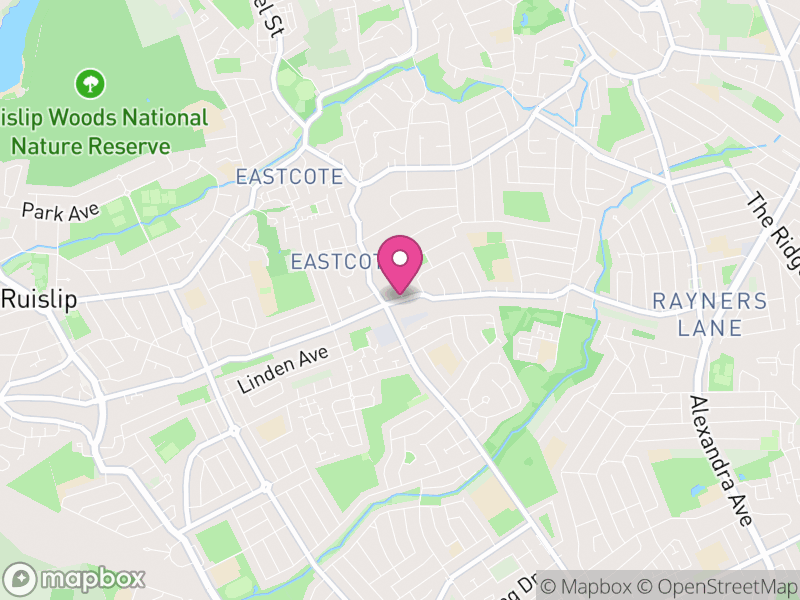 Map of Eastcote