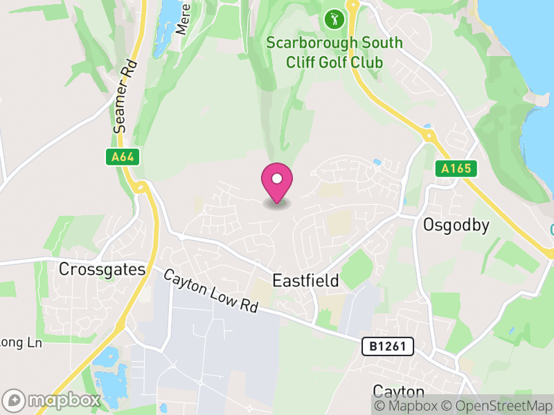 Map of Eastfield, North Yorkshire