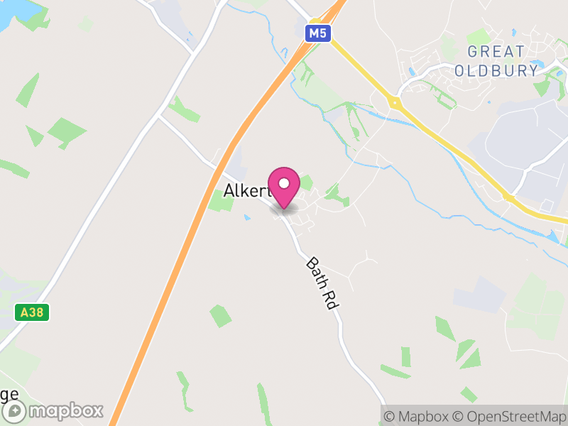 Map of Eastington, Stroud