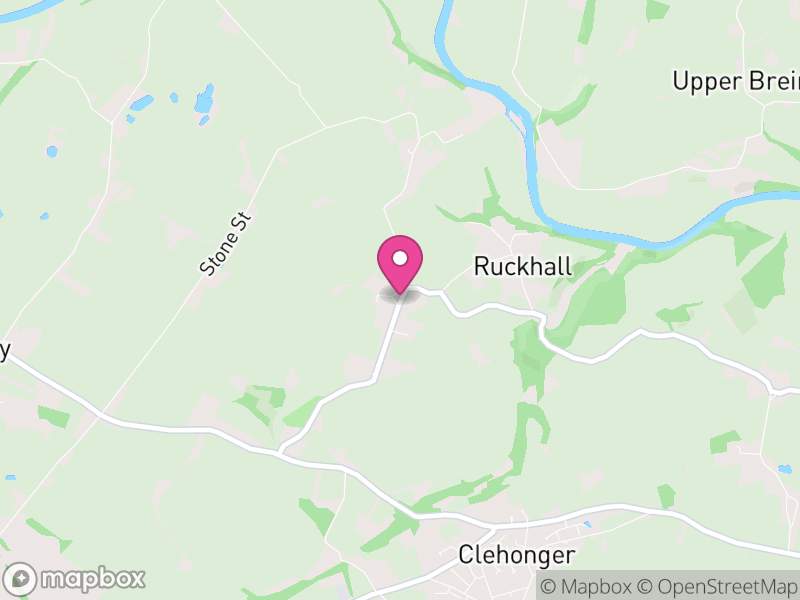 Map of Eaton Bishop, Herefordshire