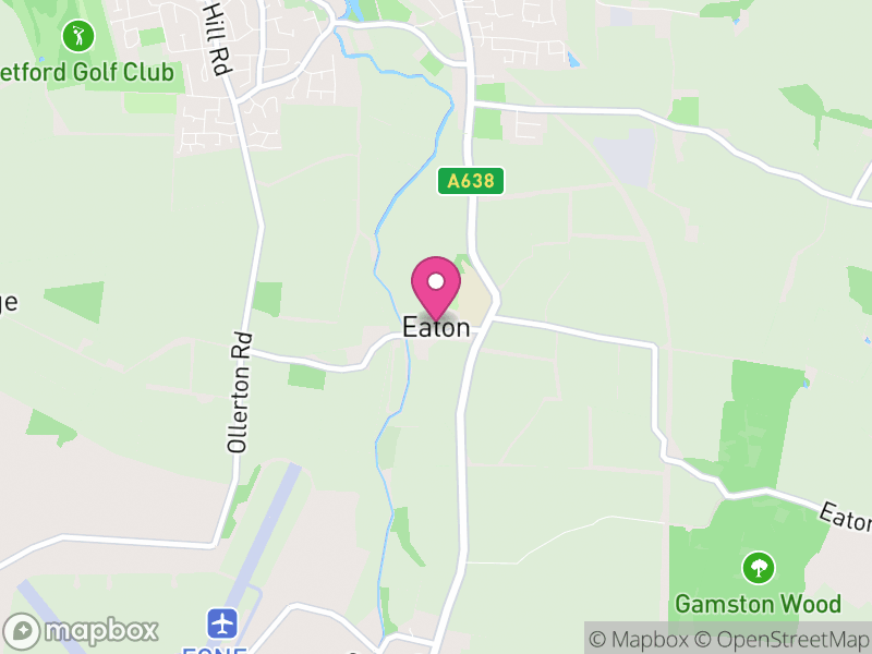Map of Eaton, Bassetlaw