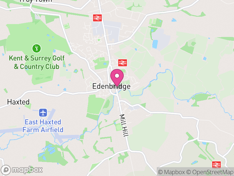 Map of Edenbridge, Sevenoaks