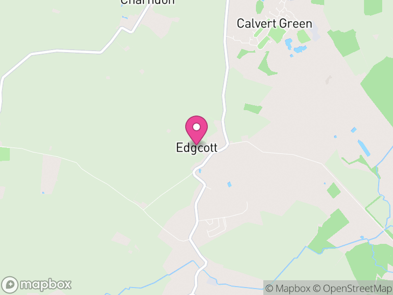 Map of Edgcott, Buckinghamshire