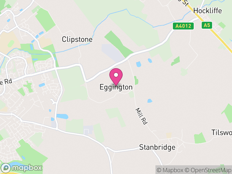 Map of Eggington, Central Bedfordshire