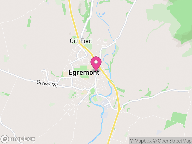 Map of Egremont, Cumberland
