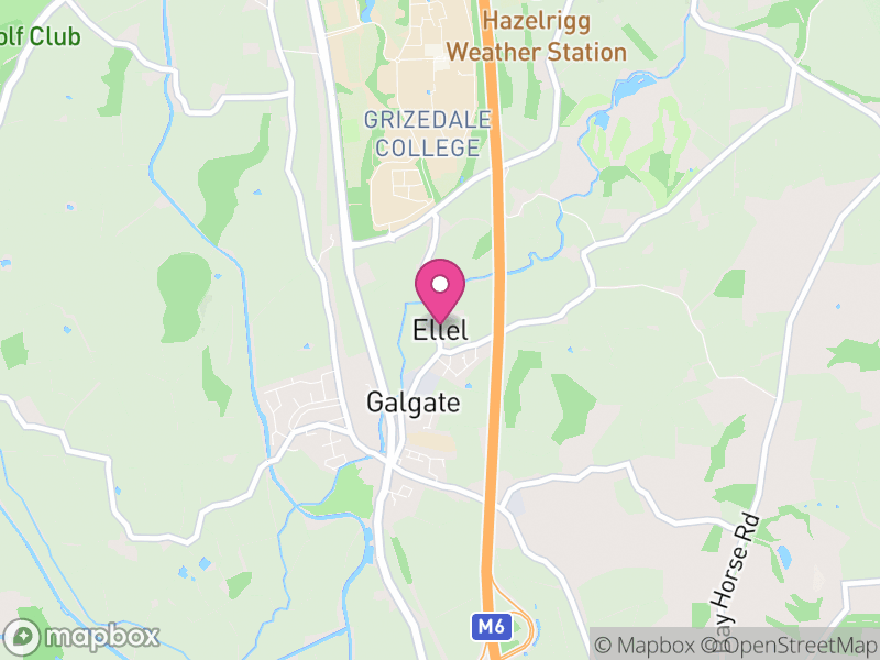 Map of Ellel, Lancaster
