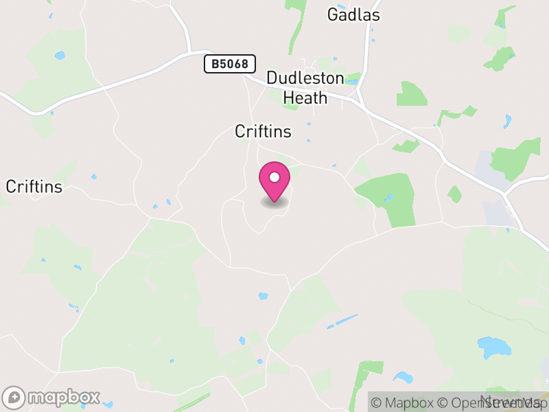 Map of Ellesmere Rural, England