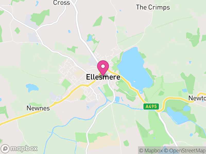 Map of Ellesmere Urban, England