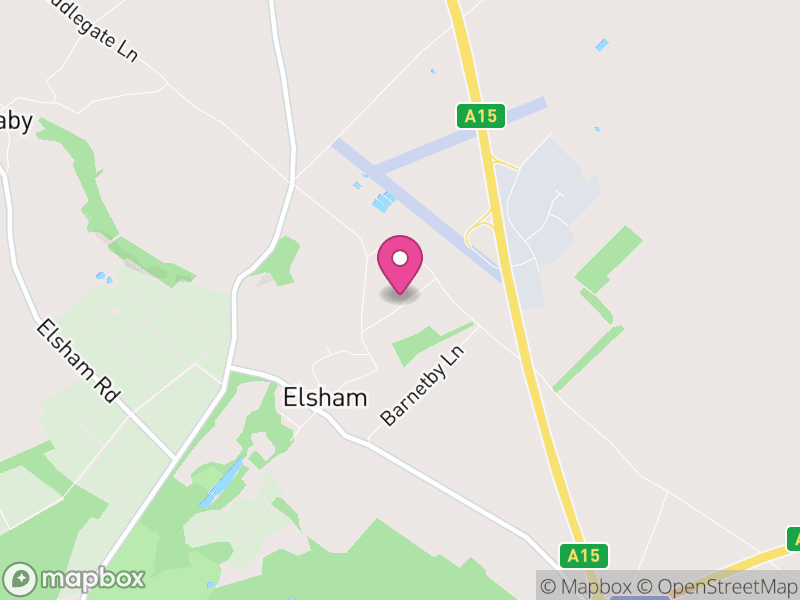 Map of Elsham, North Lincolnshire