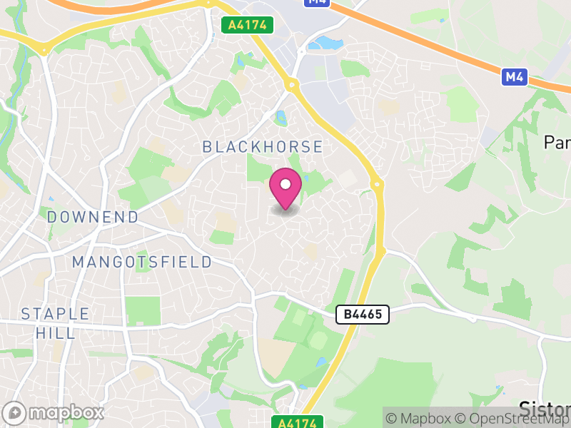 Map of Emersons Green, South Gloucestershire