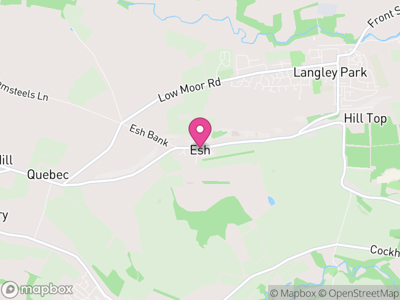 Map of Esh, County Durham