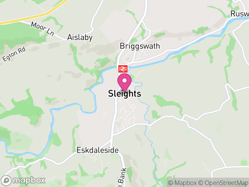 Map of Eskdaleside cum Ugglebarnby, North Yorkshire