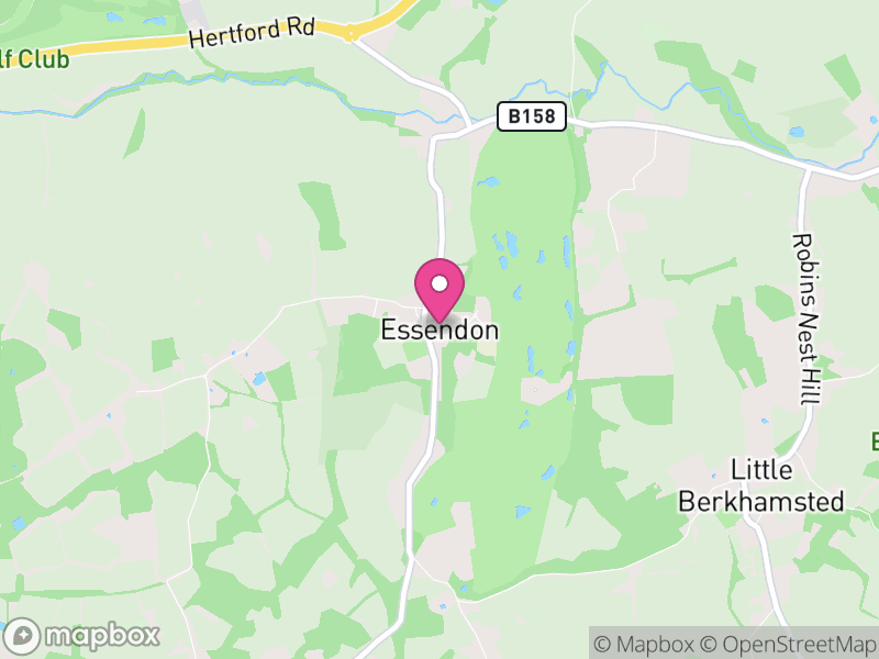 Map of Essendon, Welwyn Hatfield