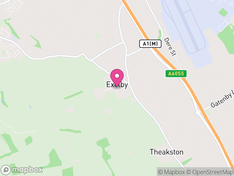 Map of Exelby, Leeming and Londonderry