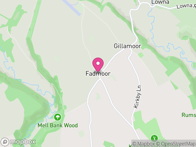 Map of Fadmoor, North Yorkshire
