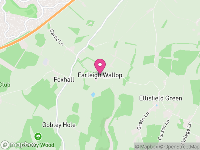 Map of Farleigh Wallop, Basingstoke and Deane