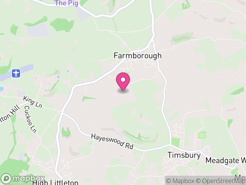 Map of Farmborough, Bath and North East Somerset