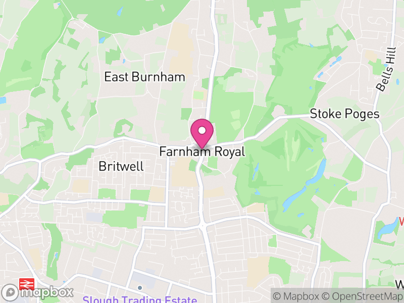 Map of Farnham Royal, Beeches Community Board