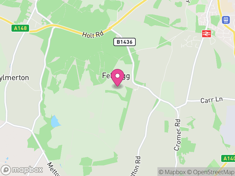 Map of Felbrigg, North Norfolk