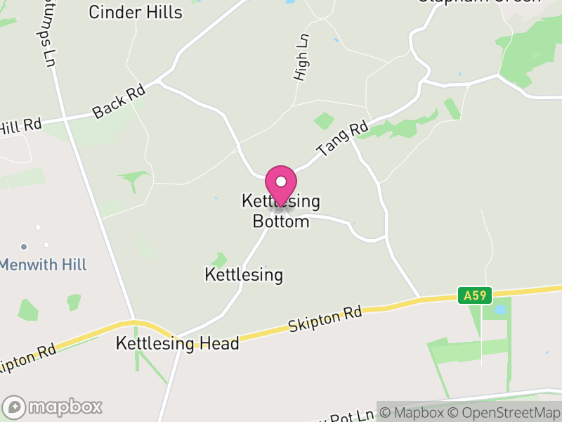 Map of Felliscliffe, North Yorkshire