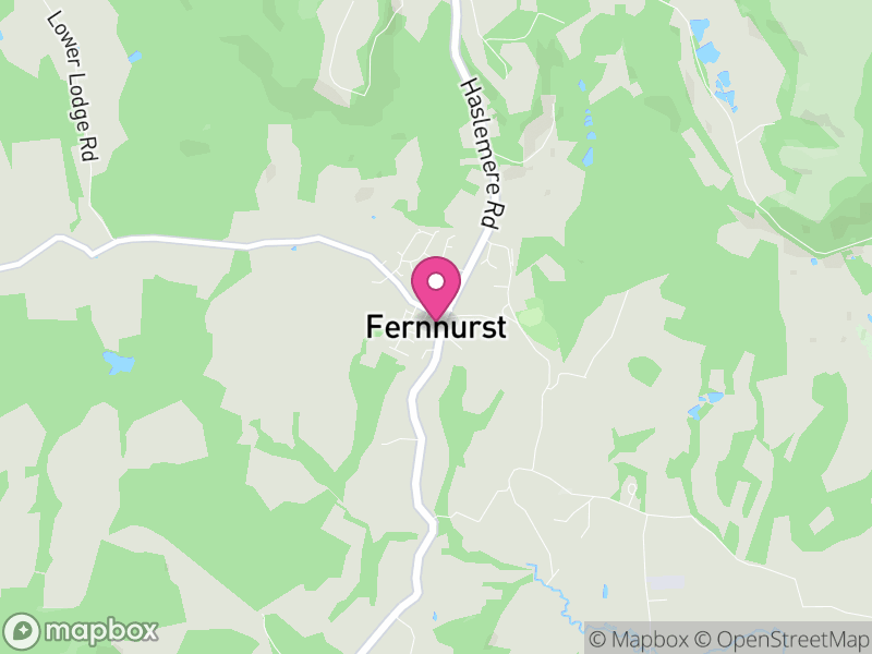 Map of Fernhurst, Chichester