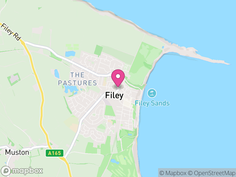 Map of Filey, North Yorkshire