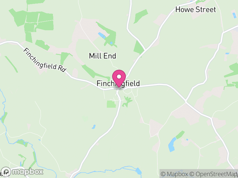 Map of Finchingfield, Braintree