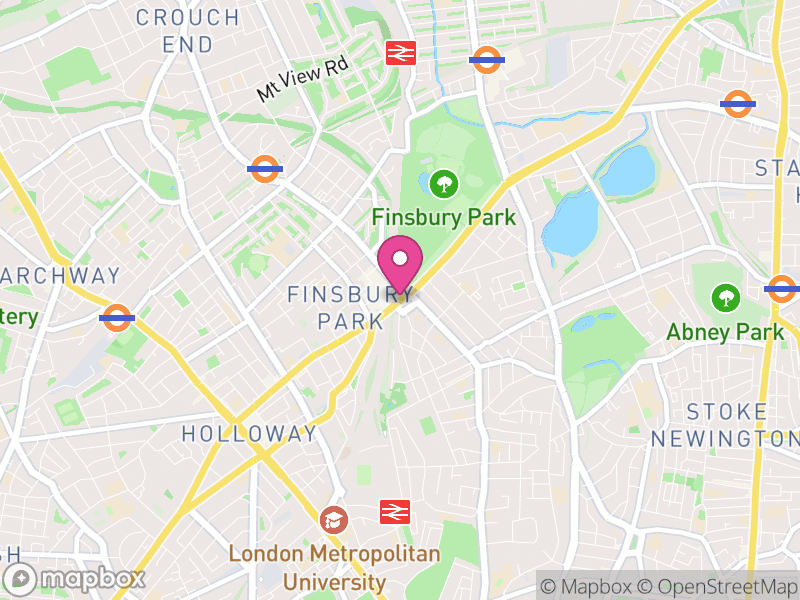 Map of Finsbury