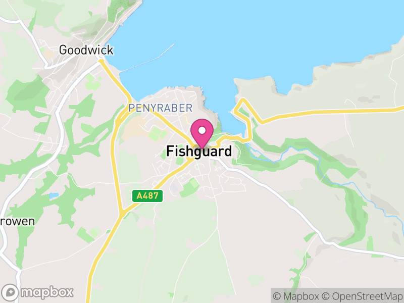 Map of Fishguard