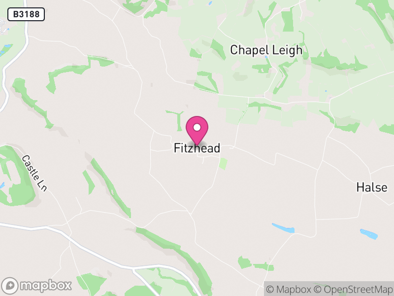 Map of Fitzhead, Somerset