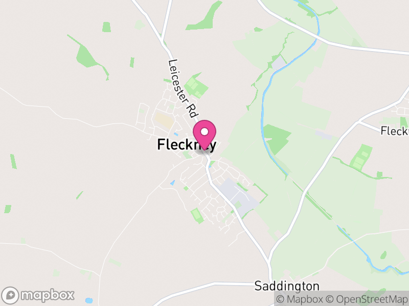 Map of Fleckney, Harborough