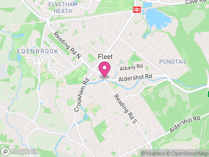 Map of Fleet, South Holland