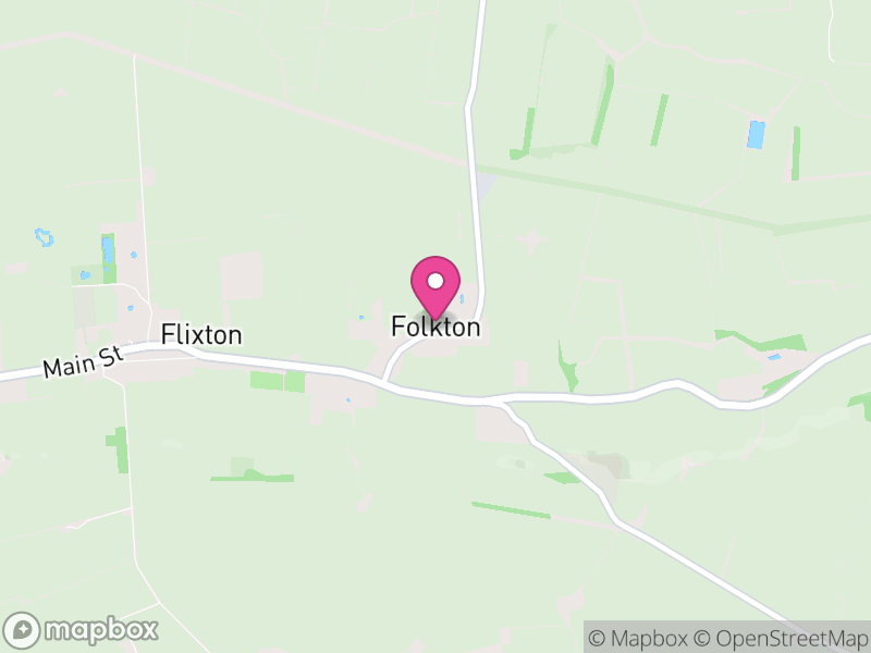 Map of Folkton, North Yorkshire