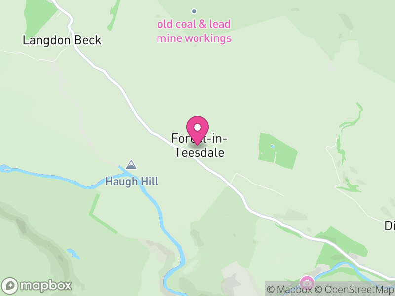 Map of Forest and Frith, County Durham
