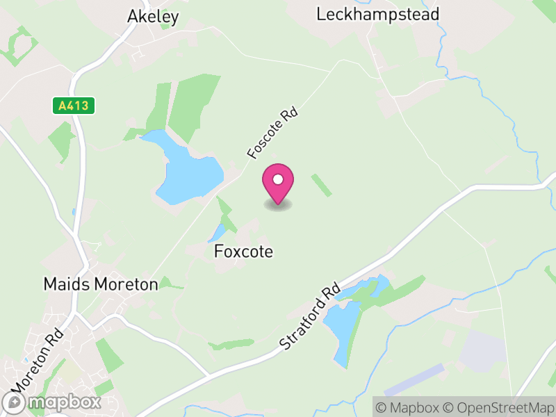 Map of Foscott, Buckinghamshire