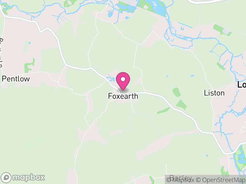 Map of Foxearth, Braintree