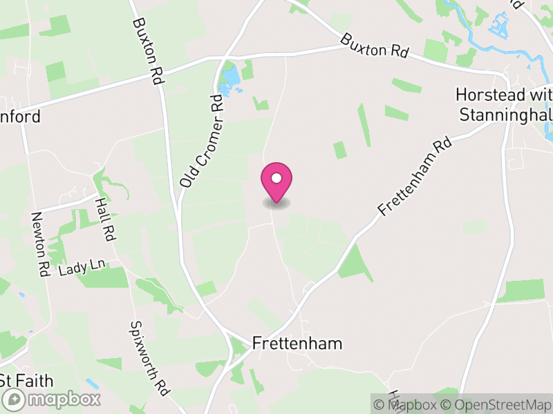 Map of Frettenham, Broadland