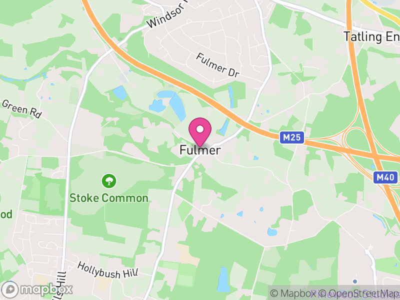 Map of Fulmer, Denham