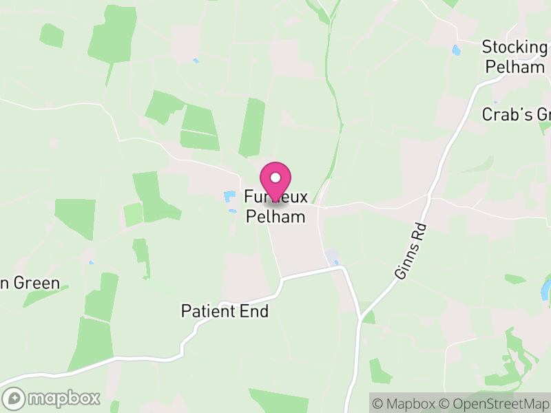 Map of Furneux Pelham, East Hertfordshire