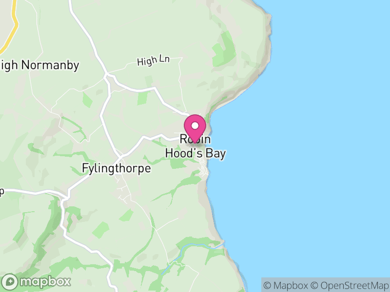 Map of Fylingdales, North Yorkshire