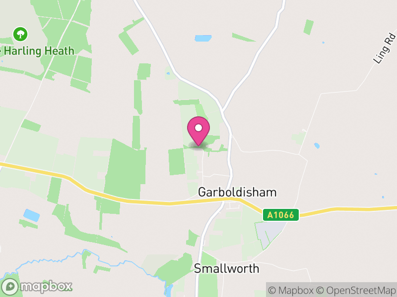 Map of Garboldisham, Breckland