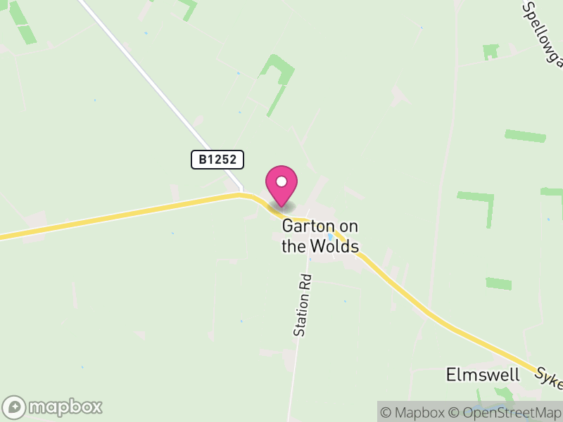 Map of Garton, East Riding of Yorkshire